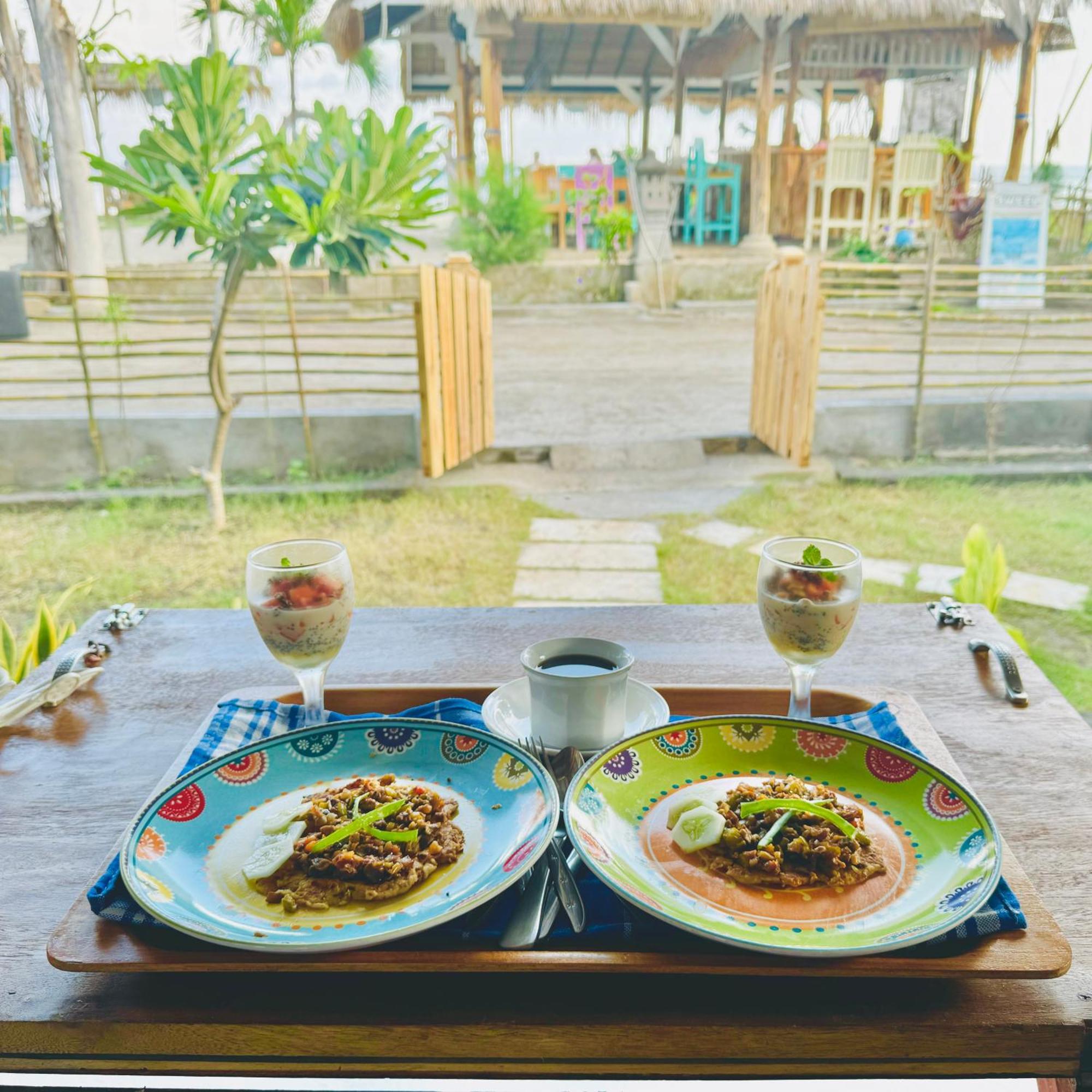 Dream Makers Beach House Gili Air Exterior foto